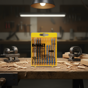 Assortiment de lames de scie à métaux DeWalt, 10 pièces, pour couper le bois et le métal - Product Image 3