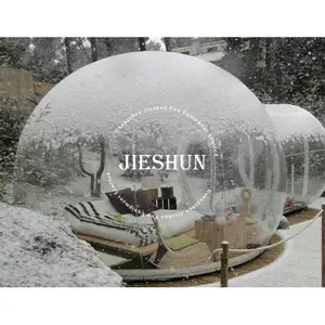 Wholesale PVC Outdoor Plastic Air Transparent Camping Hotel Dome House Clear Blow Up Inflatable Bubble Tent