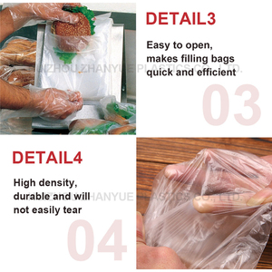 De grado de alimentos de imprimible desechables de plástico claro bolsa de embalaje de galletas de - Product Image 4
