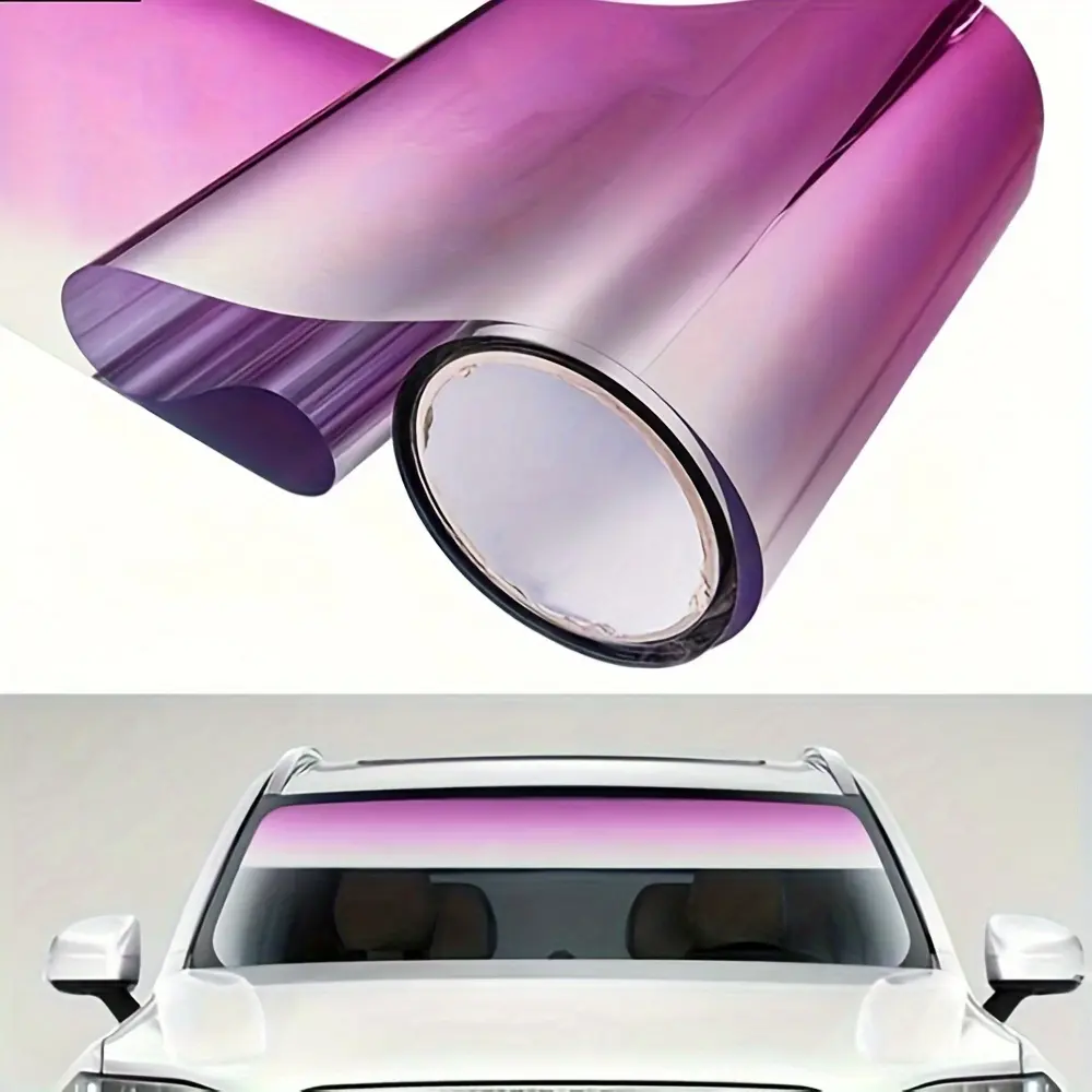 車のフロントガラスサンシェードフィルムソーラーウィンドウ着色フィルム断熱変色フィルム汎用モデル