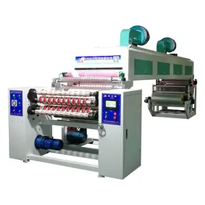Mesin cetak dan lapisan pita perekat bopp tangan kedua investasi rendah digunakan mesin cetak pita perekat bopp mesin pelapis