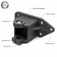 Support de ressort avant en acier moulé OEM TZ56075200049 pour camions lourds Sinotruk 60 Mining Truck