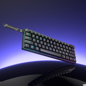 <span class=keywords><strong>Clavier</strong></span> USB filaire à 61 touches avec interrupteur magnétique <span class=keywords><strong>Clavier</strong></span> virtuel Rétroéclairage RVB <span class=keywords><strong>Clavier</strong></span> <span class=keywords><strong>mécanique</strong></span> pour jeux pour ordinateur portable - Product Image 3