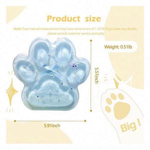 Lot de 10 jouets géants moelleux de haute qualité, écologiques en TPR, jouets sensoriels anti-stress pour enfants et adultes - Product Image 2
