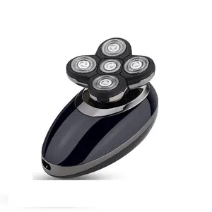 SHENYUAN 5D floating head with double Ring Blade rechargeable electric shaver razor for men