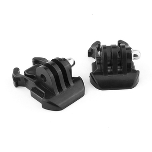 Adaptador de montaje para <span class=keywords><strong>GoPro</strong></span> <span class=keywords><strong>HD</strong></span> Hero 6 5 4 3 2 1 3 + Cámara, hebilla de liberación rápida, soporte básico, hebilla plana, Base para casco - Product Image 2
