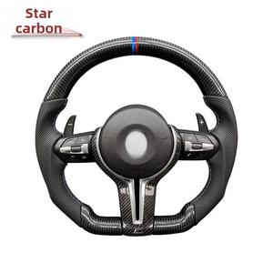 Volant sport en fibre de carbone exclusif W F, kit de modification et amélioration pour M3 M6 F15 F30 W - Product Image 3
