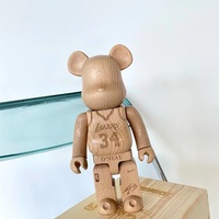 Brique d'ours en bois personnalisée artisanat décoration de la maison enfant jouet cadeau 400% 1000% figurine ours brique