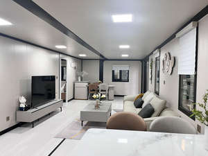 Casa Container Espandibile da 40 Piedi a Prezzo di Fabbrica dalla Cina, Villa Mobile Prefabbricata con 2 o 3 Camere da Letto <span class=keywords><strong>in</strong></span> <span class=keywords><strong>Vendita</strong></span> - Product Image 3