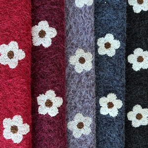 Tessuto in Velluto Victoria 100% Poliestere con Ricamo Floreale - Collezione Autunno/Inverno per Borse - Product Image 2