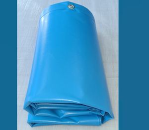 Chất thải và phá hủy tarps D-Ring tarps PVC tráng phù hợp trọng lượng giảm nhẹ bao gồm - Product Image 3