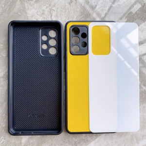 Coque de téléphone en verre trempé avec transfert thermique 2D antidérapant supérieur <span class=keywords><strong>2021</strong></span> pour Samsung A52 - Product Image 4