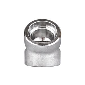 Roestvrijstalen 45 Graden Stopcontact Elleboog Hoge Druk Hoge Temperatuur Pijpfitting Industriële Sanitaire Connector - Product Image 3