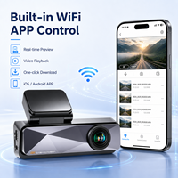 Caméra embarquée OEM/ODM 3,19 pouces 4K HD avant 1080P arrière double objectif WIFI avec surveillance de stationnement 24H, GPS et enregistrement en time-lapse DVR