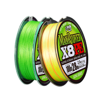 Ligne de pêche tressée CHILENT PE 8 brins 100M 300M Multifilament Super résistante Multicolore Japon pour eau salée