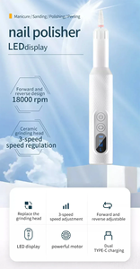 Portable Professional Cordless 35000 RPM Electric <b>Nail</b> Drill Machine Manicure Pedicure Kit with Plastic <b>Nail</b> File - Product Image 3