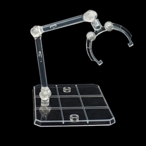 Support de figurine articulée en plastique transparent personnalisable, style mobilier moderne, impression sérigraphique, pour exposition uniquement - Offre Spéciale - Product Image 3