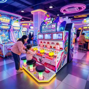 Machine de jeu Godshot Three Shooter - Équipement d'amusement commercial à monnayeur pour enfants - Divertissement d'arcade - Product Image 3