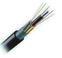 48 Core G.652D Outdoor GYTS Cable de fibra óptica de modo único aéreo con chaqueta PE 10 años de garantía 3 km/rollo