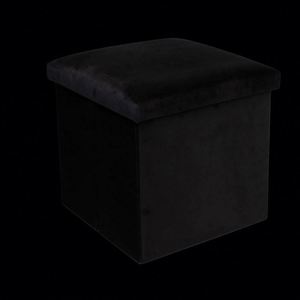 Modern <b>Stool</b> Living Room Furniture <b>Storage</b> Box Fabric Stainless Steel Bamboo Highest Quality Sample Available <b>Stools</b> Counter - Product Image 3