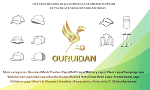 Casquette de golf personnalisée pour hommes, casquette de baseball tendance en plein air, logo en caoutchouc, tissu sergé, bouffée pour les terrains de golf d'affaires - Product Image 5