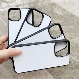 Capas de telefone 2D de sublimação de transferência térmica populares em branco para iPhone 15 / 15 Pro max / IP15 Pro / 15 Plus