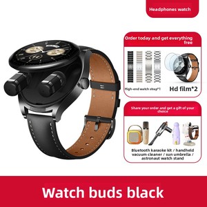 [เงินอุดหนุนแห่งชาติ 15%] สำหรับนาฬิกาอัจฉริยะ <span class=keywords><strong>Watch</strong></span> <span class=keywords><strong>Buds</strong></span> หูฟังในตัว ลดเสียงรบกวนด้วย AI รองรับการโทร ออกกำลังกาย วัดค่าออกซิเจนในเลือด - Product Image 1