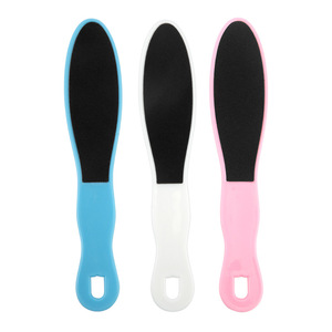 Pay Double Sided Foot <b>File</b> Plastic Handle Oval Shape For Home Use Callus Remover - Product Image 5