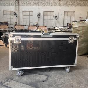 Boîte de rangement pour <span class=keywords><strong>outils</strong></span> de transport routier en aluminium ATA portable personnalisée, <span class=keywords><strong>vide</strong></span> <span class=keywords><strong>à</strong></span> l'intérieur, pour équipement d'éclairage, transport routier - Product Image 5