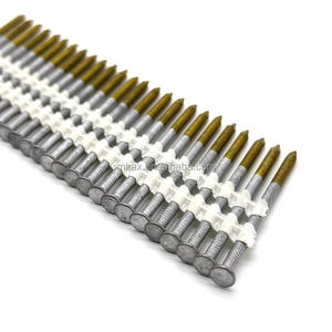 <span class=keywords><strong>Clavos</strong></span> para Enmarcar <span class=keywords><strong>de</strong></span> Plástico <span class=keywords><strong>de</strong></span> 21 Grados con Cabeza Redonda Plana y Anillo, Galvanizados en Caliente, Hechos en China - Product Image 4