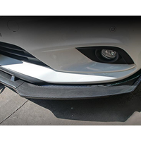 Spoiler Depan Baru, Lip Splitter Bumper Depan Plastik 3 PCS untuk Mazda 6