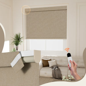Моторизованные рулонные шторы с пультом дистанционного управления, умные электрические беспроводные жалюзи, совместимые с Alexa, Google Home и Apple HomeKit через хаб. - Product Image 6