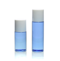 Bouteille hydratante de sérum de lotion 30ml 50ml 80ml 100ml 150ml de matériau PETG en forme de cylindre droit