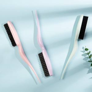 Peigne à cheveux en poils de sanglier, grande taille, pour boucler et donner du volume aux cheveux, usage domestique - Product Image 2