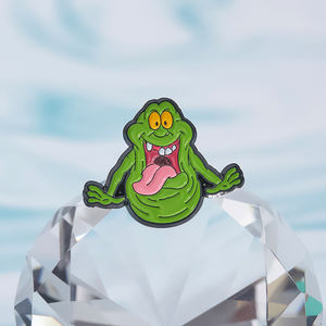 Silimer Ghost Broche Horror Collector Pins Ghostbusters Slime Regalo para BFF Friends - Product Image 2