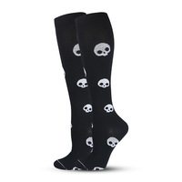 Logo OEM 15-20MMHG Chaussettes de compression en nylon coussinées pour le sport Techniques tricotées positionnées pour la saison d'automne Conception sans pied
