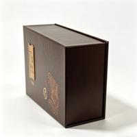 Boîtes d'emballage de parfum de luxe pour les marques de cosmétiques et de parfums, boîte cadeau rigide personnalisée avec logo, doublure en mousse EVA, couvercle magnétique