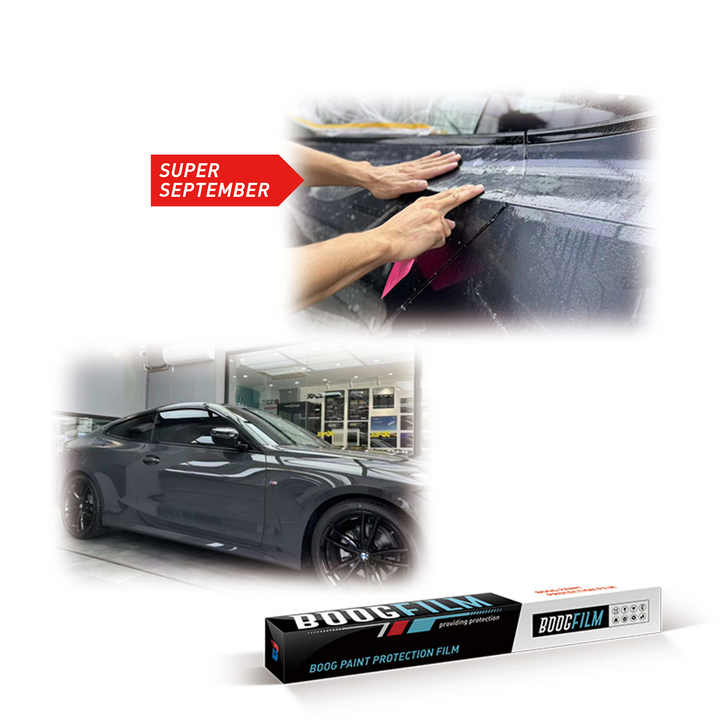 BOOGFILM Hot Sales Tpu Ppf Clear Anti Scratch Selfadhesive Transparent