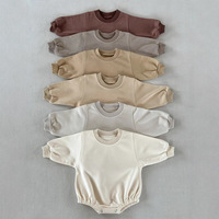 Combinaison classique unisexe en coton pour nouveau-né, garçon et fille, printemps, automne, hiver