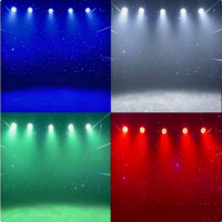 Grande Vente : Projecteur LED Par 18*10W de Haute Qualité, Contrôlé par DMX512, en Fer et Verre, RGBWA Blanc Chaud 4-en-1, pour Scène, DJ, Fête, Mariage