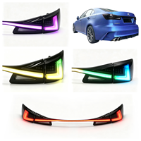 Kit de mise à niveau Plug and Play pour feux arrière à LED pour Lexus IS250 2006-2012 avec animation de démarrage arc-en-ciel et clignotants séquentiels