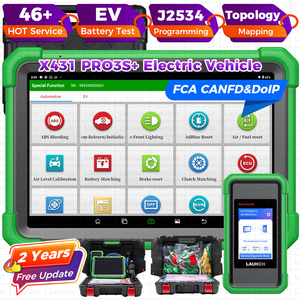 เครื่องวินิจฉัยรถยนต์ LAUNCH X431 PRO3S EV ระบบเต็มรูปแบบ รองรับการทดสอบแบบสองทิศทาง ระบบไฟฟ้าแรงสูง บริการระบบ obd 2 - Product Image 5