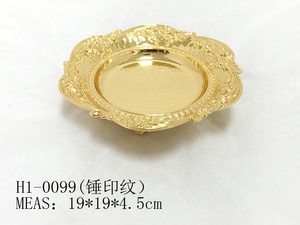 Hot Selling Wholesale Luxury Golden <strong>Rectangular</strong> Tray Silver <strong>Plastic</strong> <strong>Serving</strong> Tray Gold Decorative <strong>Serving</strong> Trays - Product Image 5