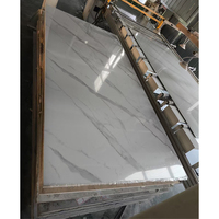Panneau de marbre UV 3mm 5mm Design personnalisé Panneau mural en PVC imperméable Feuille de marbre UV en plastique pour la décoration intérieure