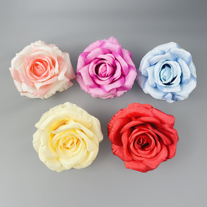 Fleurs artificielles en soie, diamètre 11 cm, décoration de mariage, accessoires de bricolage, accessoires pour mur de fleurs - Product Image 3