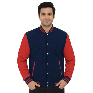Custom Mens Varsity <b>Jacket</b> Logo High Quality <b>Jacket</b> Baseball <b>Letter</b> <b>Man</b> Varisty <b>Jacket</b> High Quality - Product Image 1
