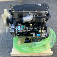 100% Teruji di Bangku Uji Mesin Diesel Turbocharged 4JA1 2.5L 68kw 3600rpm Rakitan Mesin untuk Suku Cadang Pengganti ISUZU D-Max Pickup