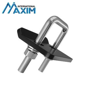 Porte-bagages de vélo, <span class=keywords><strong>remorque</strong></span>, attelage à boule, acier au carbone, robuste, tendeur d'attelage, neuf avec verrou d'attelage - Product Image 1