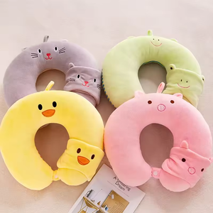 Tùy Chỉnh Mềm Phim Hoạt Hình Dễ Thương Hình Chữ U Gối Đồ Chơi Sang Trọng Hot Bán Du Lịch Cổ Gối Nap Gối Món Quà Sinh Nhật Cho Bạn Bè - Product Image 2