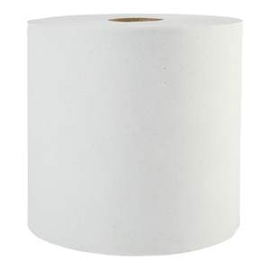 Serviettes en rouleau universelles Boardwalk 17GREEN 8"x800ft, lot de 6 rouleaux, serviettes de nettoyage vertes Boardwalk 17GREEN, blanc naturel - Product Image 3